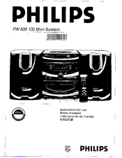 Philips FW630/22 Instructions For Use Manual