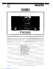 Philips FW380I/01 User Manual