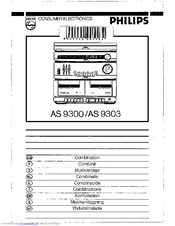 Philips AS9300 User Manual