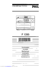 Philips F1395 User Manual