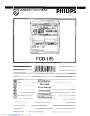 Philips FCD 185 User Manual