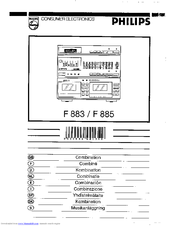 Philips F 883 User Manual