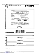 Philips F 880 User Manual