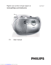 Philips AZ1027 User Manual