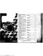 Philips AZ1025/11 User Manual