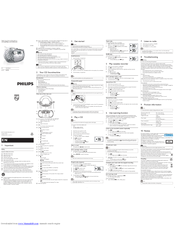 Philips AZ1066 User Manual