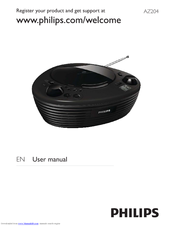 Philips AZ204/51 User Manual