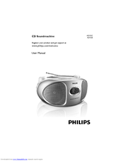 Philips AZ102B/79 User Manual