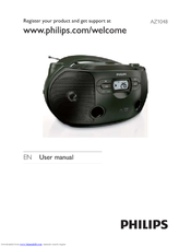 Philips AZ1048 User Manual