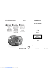 Philips AZ1308 Owner's Manual