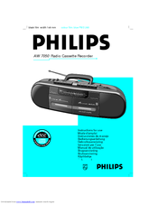 Philips AW 7050 Instructions For Use Manual