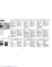Philips AQ6560/00B Instructions For Use
