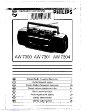 Philips AW 7301 User Manual