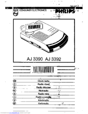 Philips AJ3390 User Manual