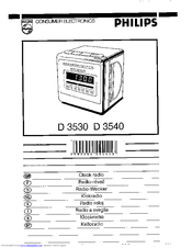 Philips D3530 User Manual