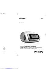 Philips VR 209 Quick Start