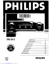 Philips FR 911 User Manual