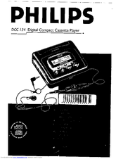 Philips DCC 134 User Manual
