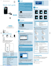 Philips SA9324/00 Quick Start Manual