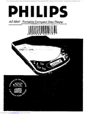 Philips AZ6847/00 User Manual