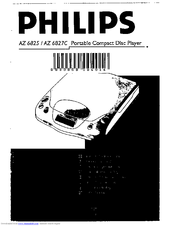 Philips AZ6825 User Manual