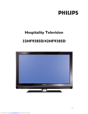 Philips 32HF9385D User Manual