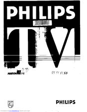 Philips 25PT825B/00 User Manual