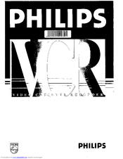 Philips VR 637 Operating Manual