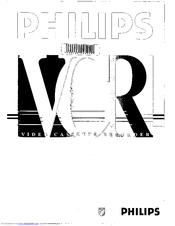 Philips VR247/13X Operating Instructions Manual