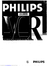 Philips VR 242 Operating Instructions Manual