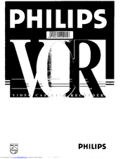 Philips VR 833 Operating Manual