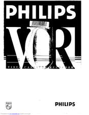 Philips VR332 Operating Instructions Manual