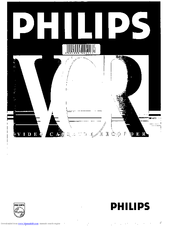 Philips VR322 Operating Instructions Manual