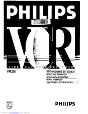 Philips VR201BMG99 Operating Instructions Manual