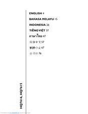 Philips HQ7615/19 User Manual