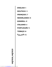 Philips HQ7829/15 User Manual