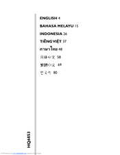 Philips HQ6853/16 User Manual