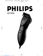 Philips QC5002 User Manual