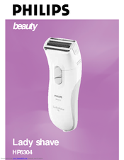 Philips Lady shave HP6304 User Manual