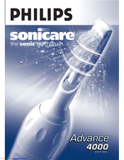 Philips SONICARE ADVANCE 4000 Series User Manual