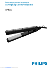 Philips SalonStraight Seduce HP4668 User Manual