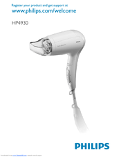 Philips HP4930/01 User Manual