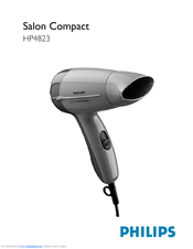 Philips Saloncompact HP4823 User Manual