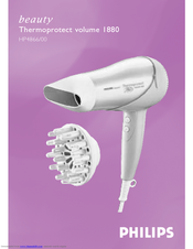 Philips Thermoprotect volume 1880 HP4866/00 User Manual