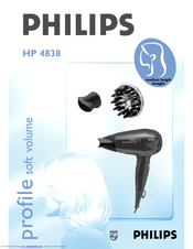 Philips Profile Soft Volume HP 4838 User Manual