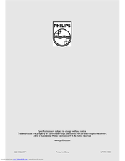 Philips SCX468/84 Quick Start Manual