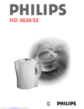 Philips HD 4630 User Manual
