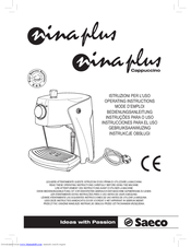Philips nina plus cappuccino Operating Instructions Manual