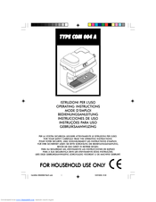 Saeco COM 004 A Operating Instructions Manual