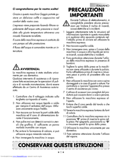 Gaggia S2IXX014MENARCO Instructions Manual